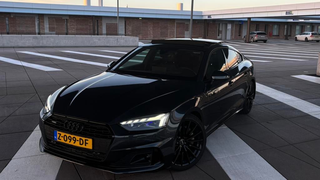 Audi A5 45 TFSI Quattro (245 pk) | Pano | HUD | Dealer Ond., Zwart, 4 cilinders, 1984 cc, Vierwielaandrijving