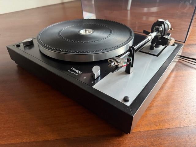 Thorens TD160 mkII mk2 black edition, Ophalen, Zo goed als nieuw, Platenspeler, Thorens