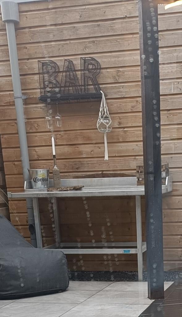 Stevige oppottafel, Ophalen, Gas