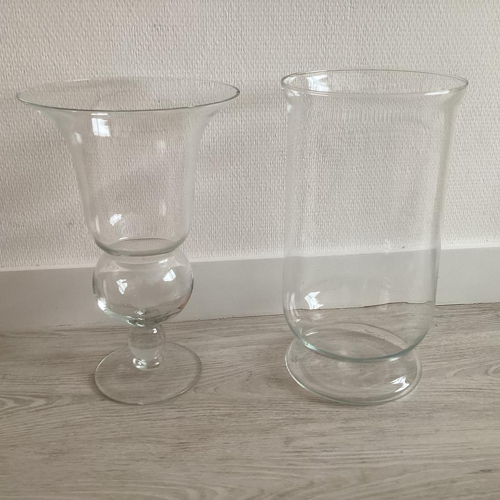 Glazen vazen, Ophalen, Overige kleuren, Minder dan 50 cm, Glas