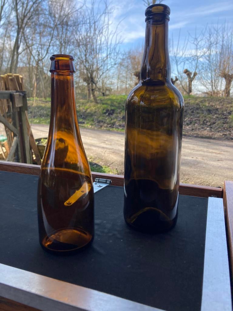 Lege schone flessen, Ophalen of Verzenden, Zo goed als nieuw