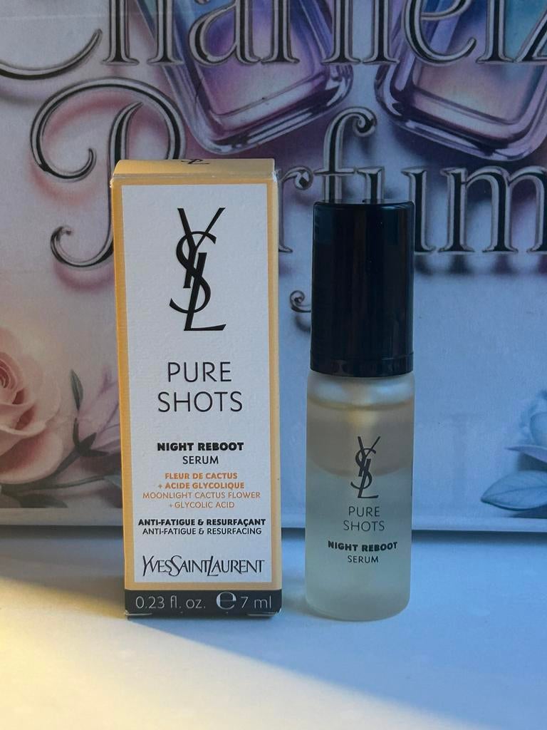 YSL pure shots night reboot serum