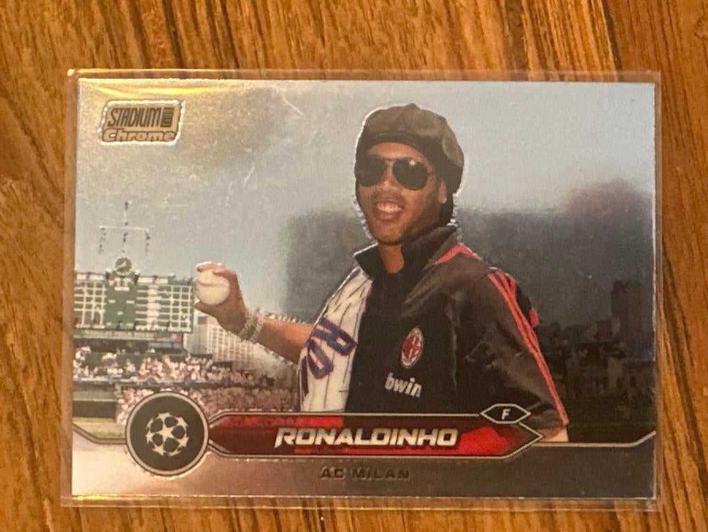 Ronaldo Ronaldinho AC Milan Topps Stadium Club Chrome, Ophalen of Verzenden, Zo goed als nieuw