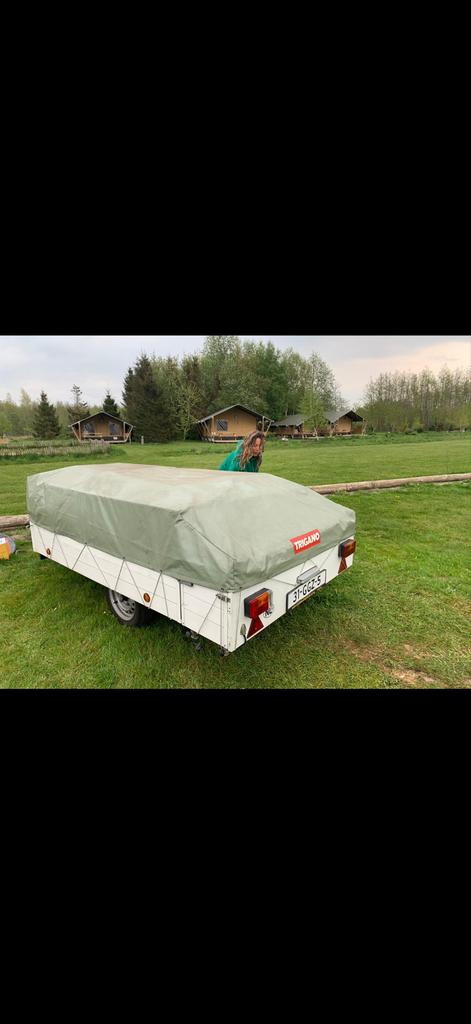 Trigano Odyssee vouwwagen 1,2,3 systeem, Ophalen, Trigano, Aanwezig, Tot en met 4