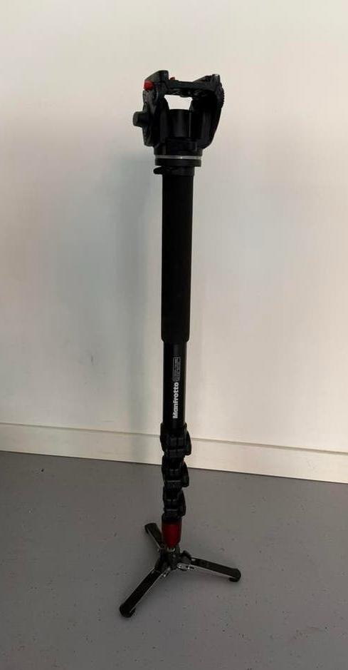 Manfrotto 561BHDV-1 Fluid Video Monopod and Head, Audio, Tv en Foto, Fotografie | Statieven en Balhoofden, Ophalen of Verzenden