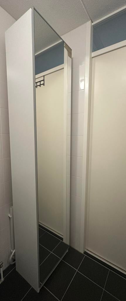IKEA Pax kast met spiegel deur 50 x 35 x 236, Ophalen, (Half)hoge kast, 200 cm of meer, 50 tot 100 cm