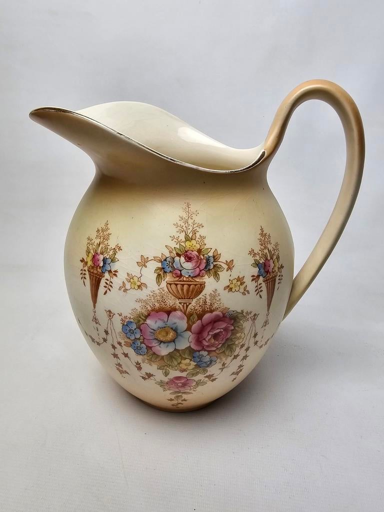 # Antieke S. Fieldings & Co. Crown Devon Pitcher, Ophalen