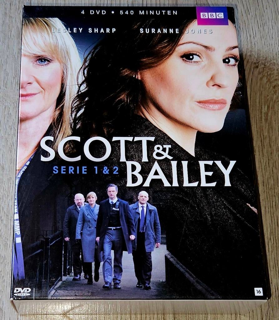 Scott & Bailey - Serie 1 & 2 - 4DVD Boxset, Vanaf 12 jaar, Ophalen of Verzenden, Zo goed als nieuw, Boxset