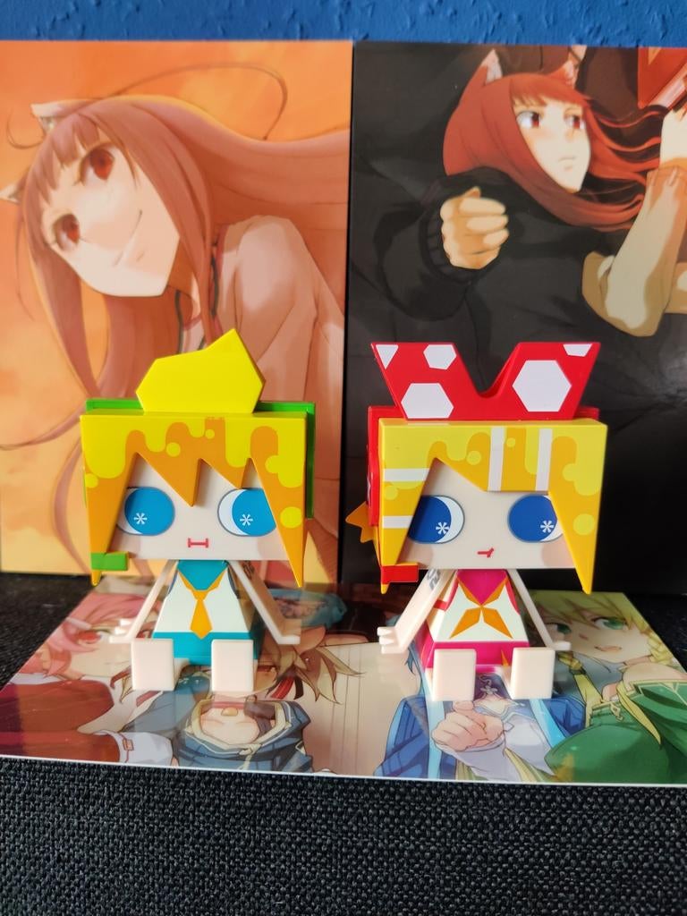 Vocaloid Len Kagamine & Rin Kagamine chibi anime figure, Ophalen of Verzenden, Nieuw