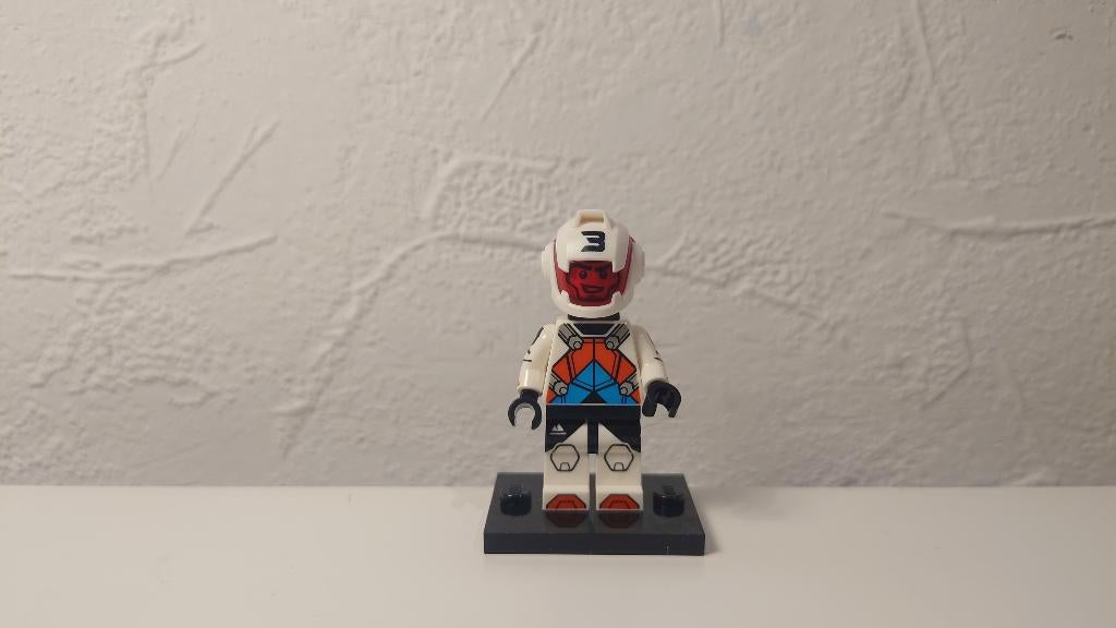 Lego Collectible Minifigure Series 27 Jetpack Racer, Ophalen of Verzenden, Zo goed als nieuw, Complete set, Lego