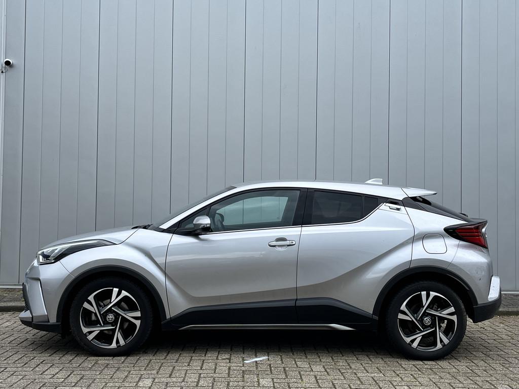 Toyota C-HR 1.8 Hybrid Style NL auto Stoel Stuurverwarming B, Auto's, 12 maanden, Stof, 4 cilinders, Adaptive Cruise Control