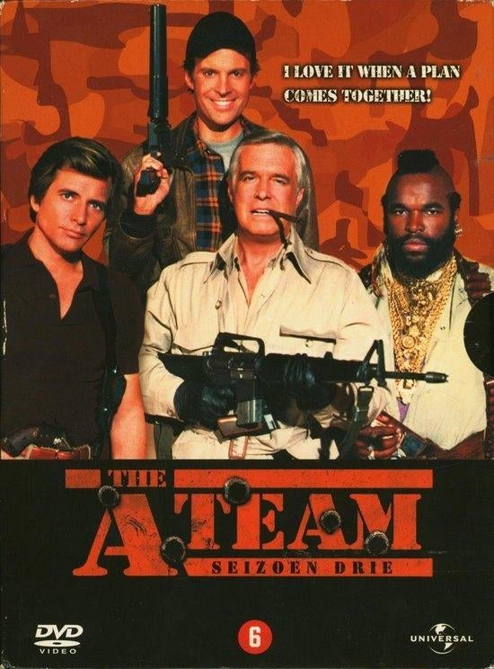 THE A TEAM - SEIZOEN 3 - NIEUWSTAAT., Boxset, Ophalen of Verzenden, Zo goed als nieuw, Actie en Avontuur