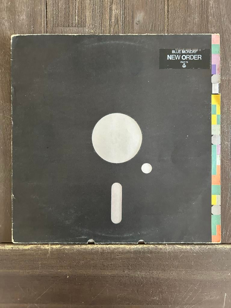 New Order - Blue Monday 12 inch vinyl single, Ophalen, Gebruikt, Maxi-single, Pop