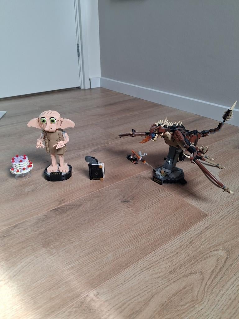 Harry Potter Lego Dobby en Hongaarse hoornstaart, 1 verkoop, Ophalen of Verzenden, Zo goed als nieuw, Overige typen