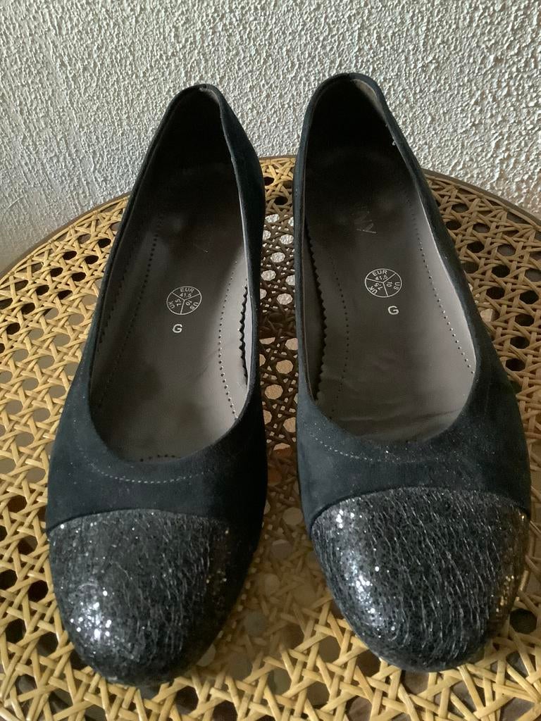 Als nieuw! Ara prachtige zwart leren ballerina’s .bling 41, Kleding | Dames, Schoenen, Zwart, Zo goed als nieuw, Ballerina's, Ophalen of Verzenden