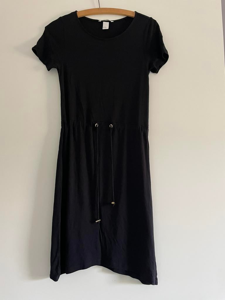 Mooi zwart jurkje maat XS, Zwart, Ophalen of Verzenden, Zo goed als nieuw, Maat 34 (XS) of kleiner