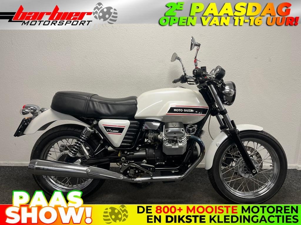Moto Guzzi V7 (bj 2008), 700 cc, 2 cilinders, Moto Guzzi, Motorrijbewijs A