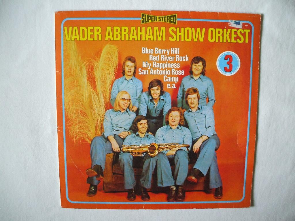 Vader Abraham show orkest vol 3 LP, Ophalen of Verzenden, Gebruikt, 12 inch, Levenslied of Smartlap