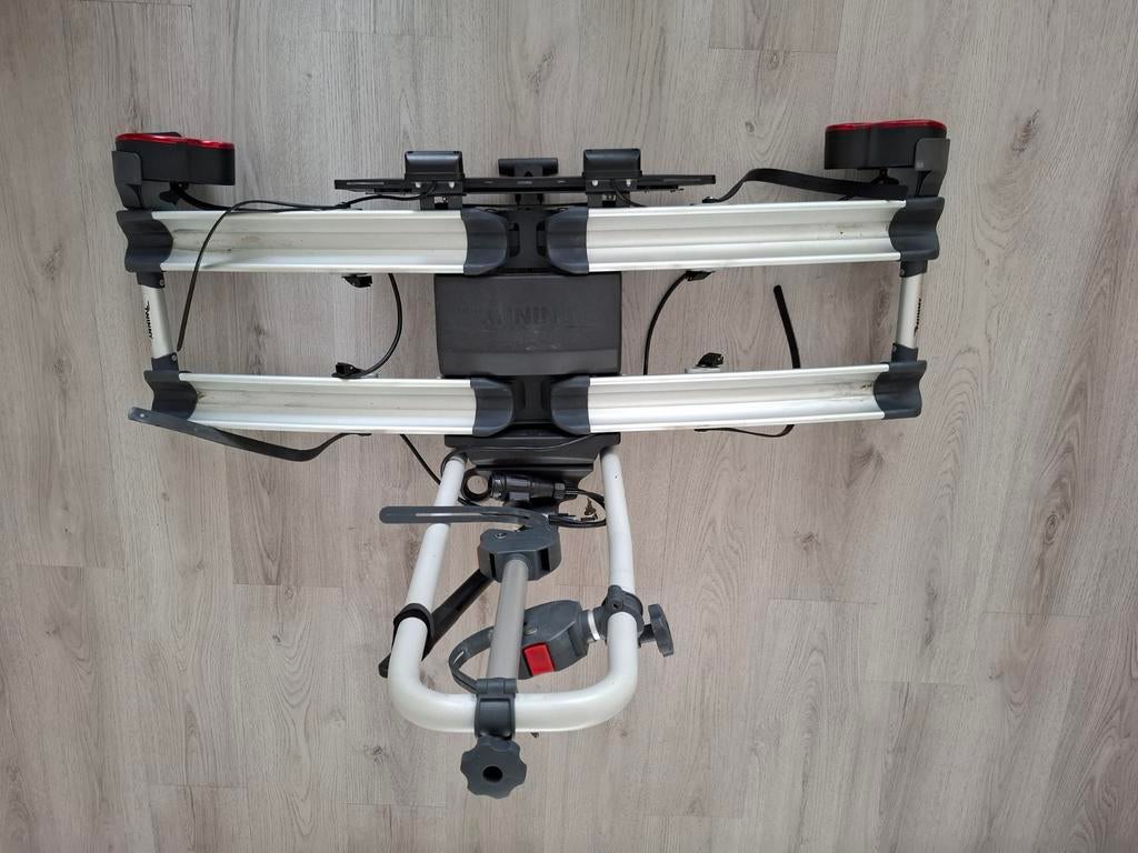 twinny load e-wing fietsendrager inklapbaar kantelbaar, Ophalen, Zo goed als nieuw, 2 fietsen, Trekhaakdrager