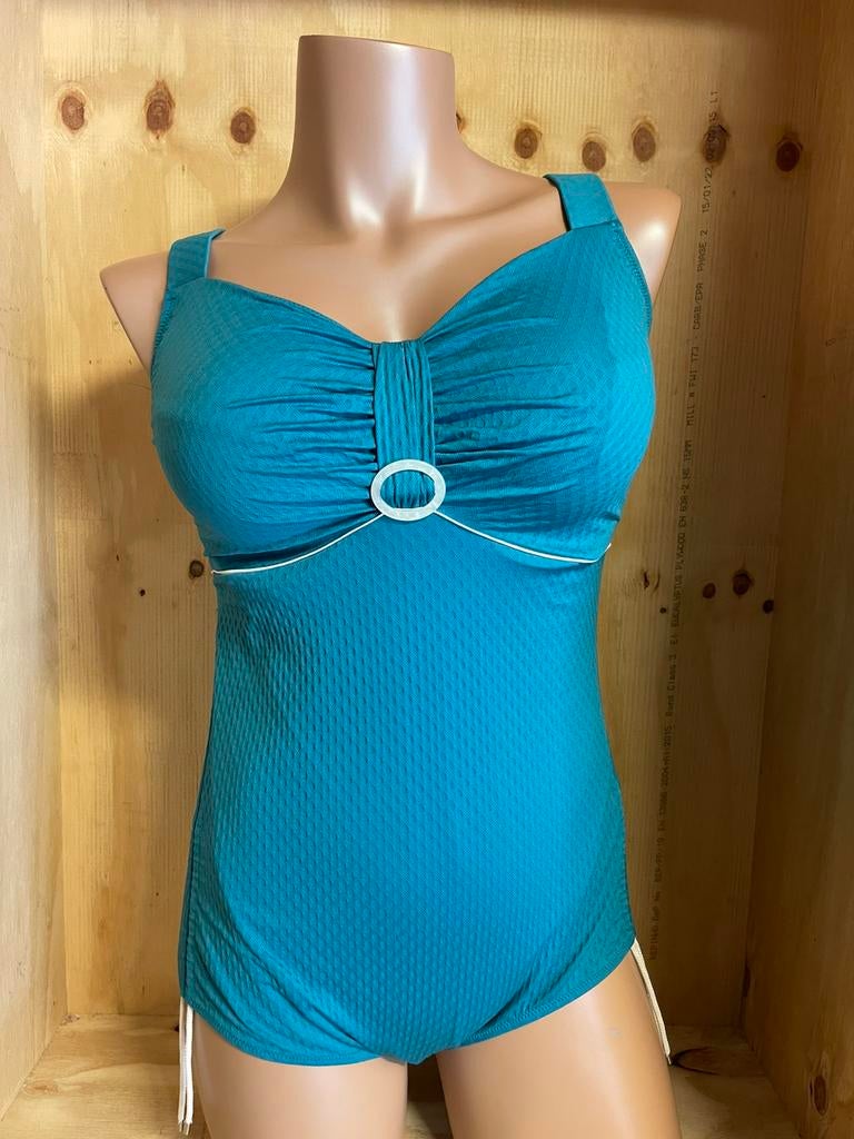 Ulla dessous badpak  maat 100f model portifino, Kleding | Dames, Badmode en Zwemkleding, Verzenden, Nieuw, Blauw, Badpak
