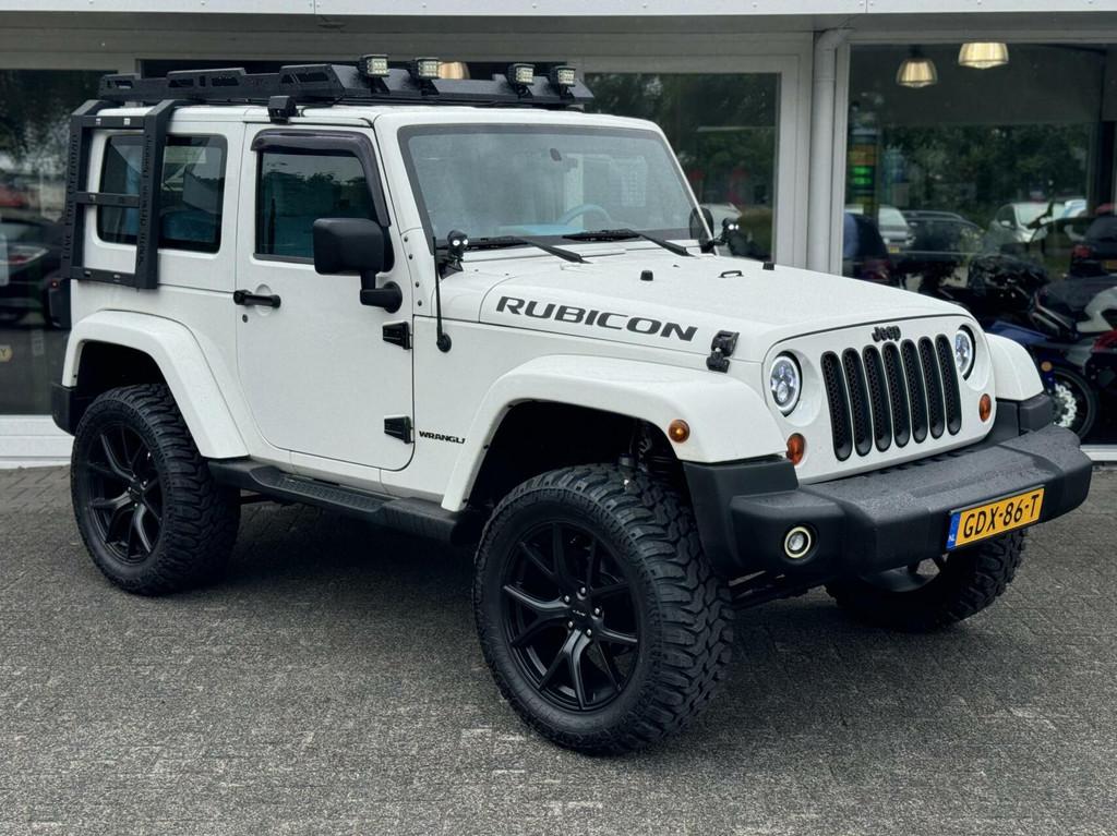 Jeep Wrangler 3.8 V6 4x4 automaat,airco,fox Suspension,magna, Auto's, Jeep, Gebruikt, Wit, Bedrijf, Vierwielaandrijving