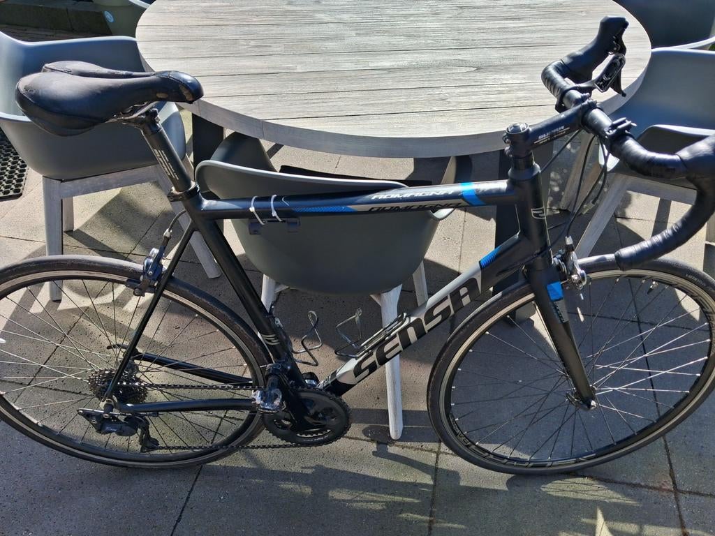 Sensa Romagna racefiets, carbon, Shimano 105, framemaat 58, Fietsen en Brommers, Fietsen | Racefietsen, 28 inch, Gebruikt, Carbon