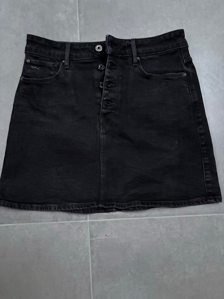 Nieuw G-Star zwart spijkerrokje maat 28 met stretch, Ophalen of Verzenden, Nieuw, Maat 34 (XS) of kleiner, Zwart