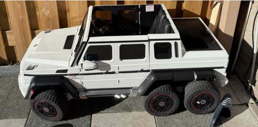 Kinder accu auto Mercedes-Benz G63 AMG 6x6, Kinderen en Baby's, Speelgoed | Buiten | Accuvoertuigen, Gebruikt, Ophalen of Verzenden