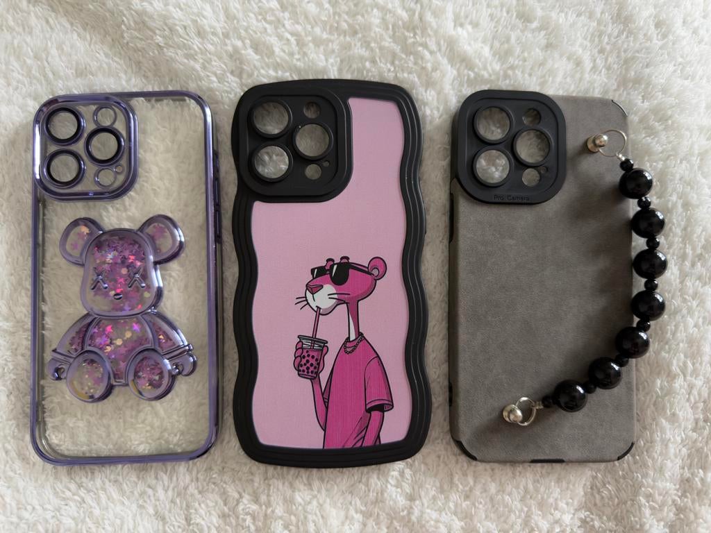 Diverse iPhone 14 Pro Max Hoesjes - Bescherming & Stijl, IPhone 14 Pro Max, Overige merken, Hoesje of Tasje, Rondom bescherming