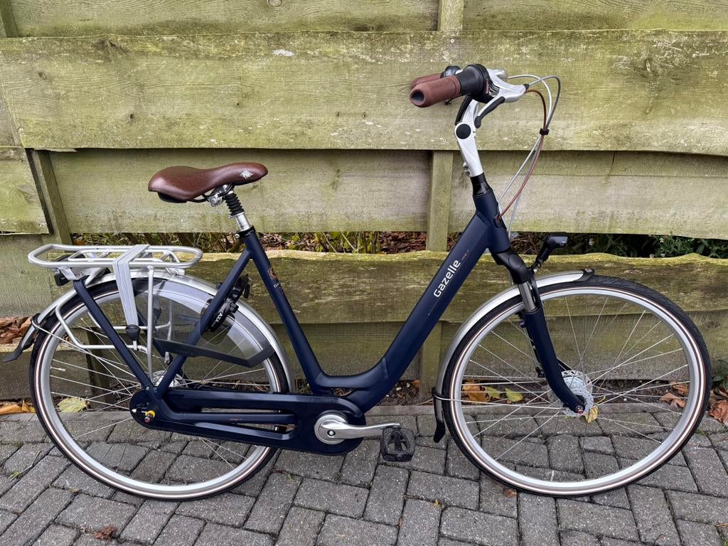 Gazelle Orange C7+ | 57 cm | Incl Garantie | 100% Nagekeken, Versnellingen, Info@gazelle.nl, Ophalen of Verzenden, Zo goed als nieuw