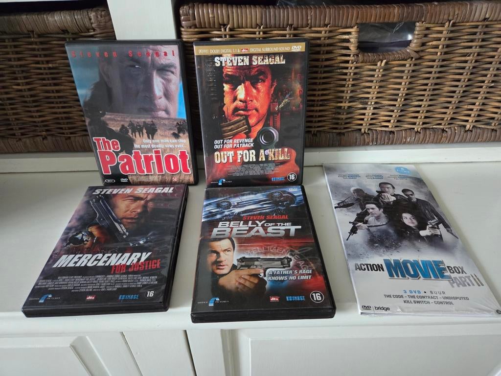 Steven Seagal dvd's, Vanaf 16 jaar, Ophalen of Verzenden, Gebruikt