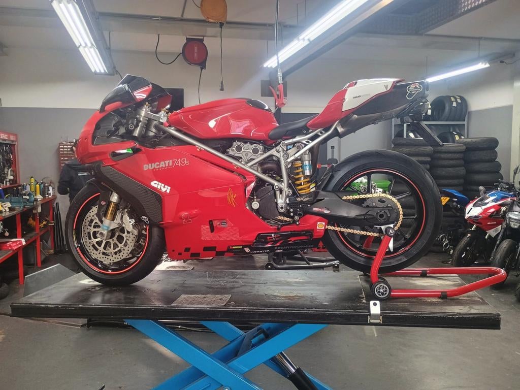 Ducati 749 S Monoposto uitvoering zeer uniek en mooi, 2 cilinders, Super Sport, Particulier, Meer dan 35 kW