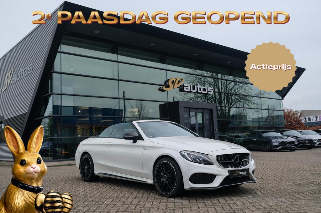 Mercedes-Benz C-klasse Cabrio C43 AMG 367pk 4MATIC Airscarf, Auto's, Mercedes-Benz, Automaat, Gebruikt, 1770 kg, 4 stoelen