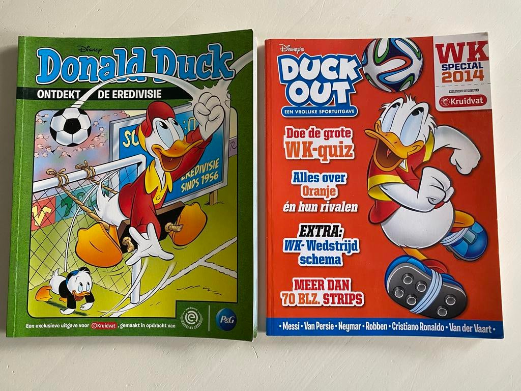 Donald Duck Eredivisie & WK Special 2014 - Zo goed als nieuw, Boeken, Stripboeken, Meerdere stripboeken, Ophalen of Verzenden
