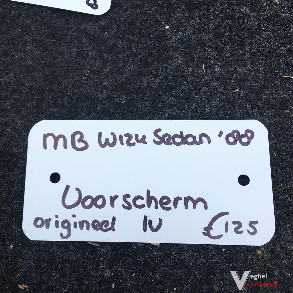 Mercedes W124 1988 Voorscherm  Linksvoor origineel mercedes