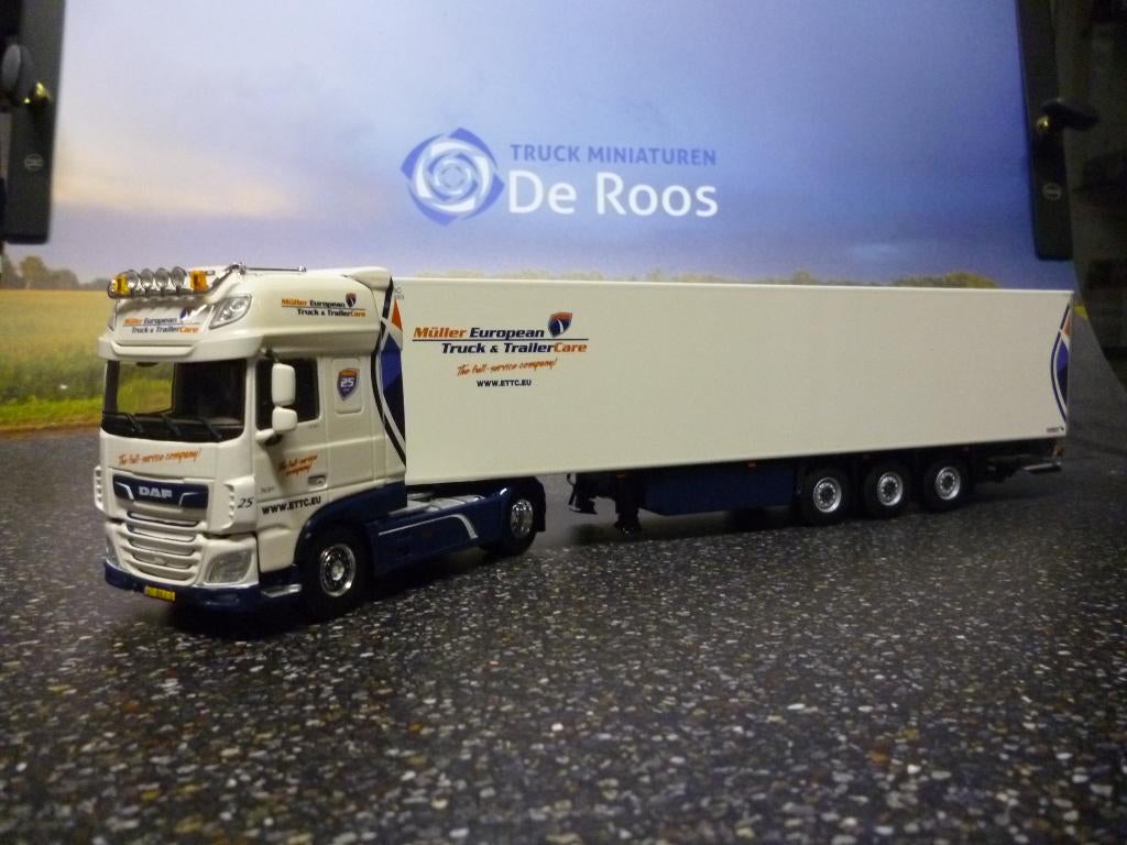WSI DAF XF 106 Muller Trailer Rental, Ophalen of Verzenden, Nieuw, Bus of Vrachtwagen, Wsi