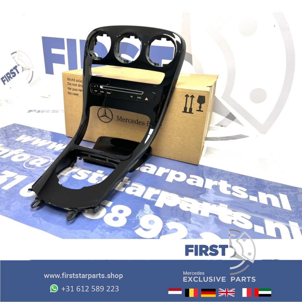 W205 C205 HOOGGLANS ZWART MIDDENCONSOLE origineel MB C KLASS, Auto-onderdelen, Gebruikt, -, Ophalen of Verzenden, -
