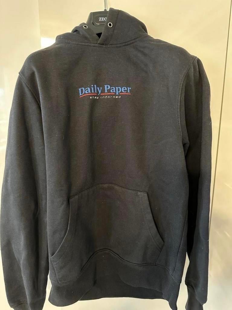 Daily Paper Hoody Zwart - Maat XS, Ophalen of Verzenden, Gedragen