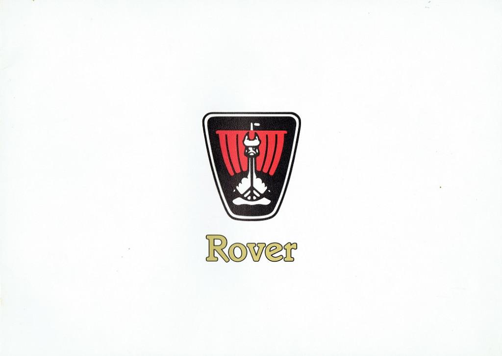 Folder Rover 2600 - 3500 (SD1 - Duitse uitgave - ca.1983), Verzenden, Gelezen, Overige merken