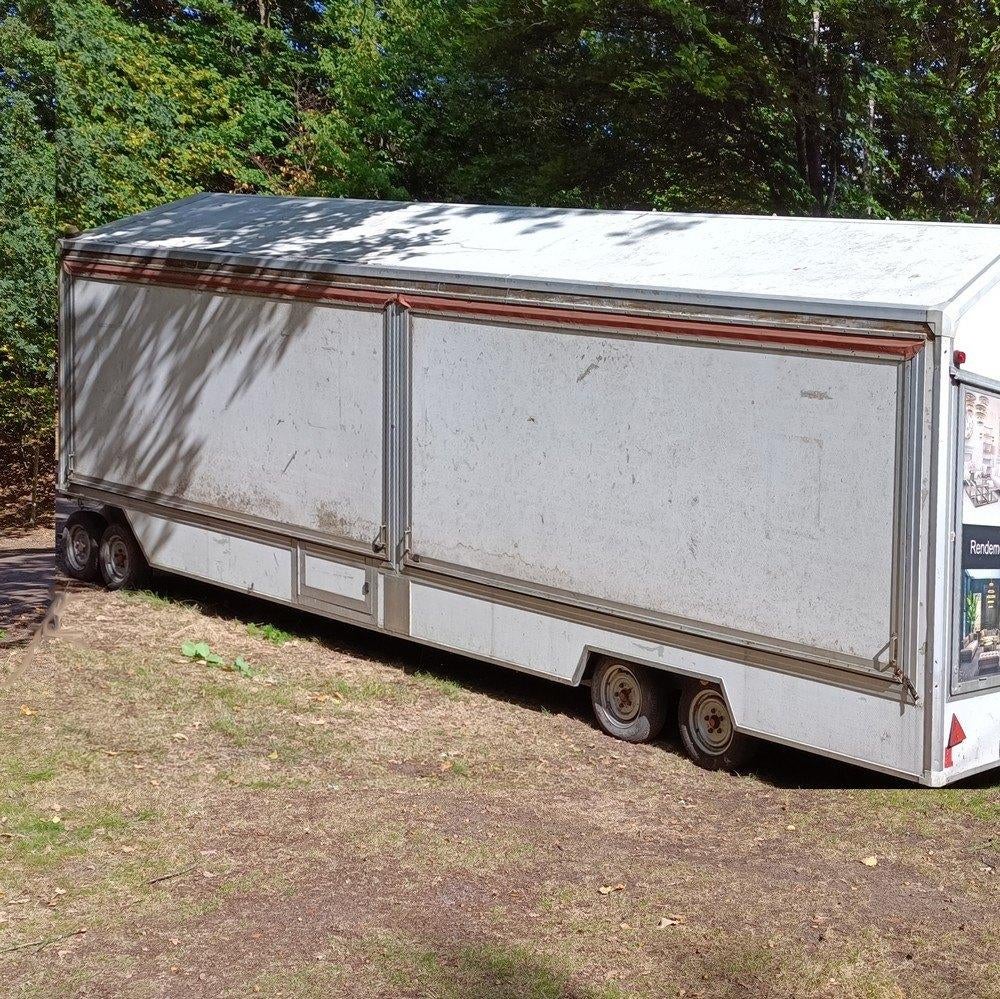 aanhangwagen, Ophalen, Gebruikt