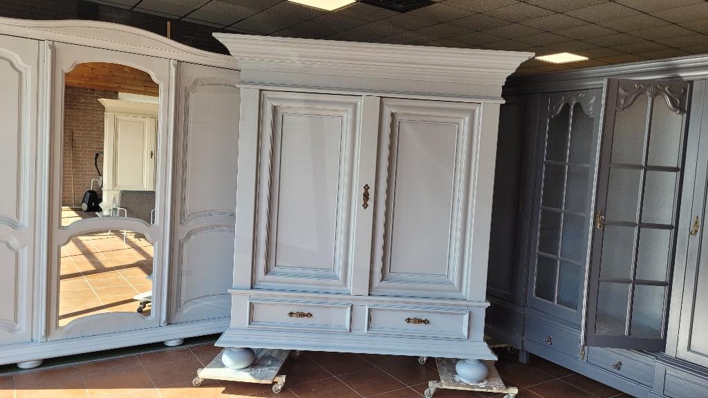 brocante vintage kasten, buffetkast, kamerkasten, wandkasten, Huis en Inrichting, Kasten | Buffetkasten, 200 cm of meer, Ophalen of Verzenden