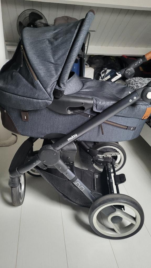 Kinderwagen, Gebruikt, Combiwagen, Verstelbare duwstang, Ophalen