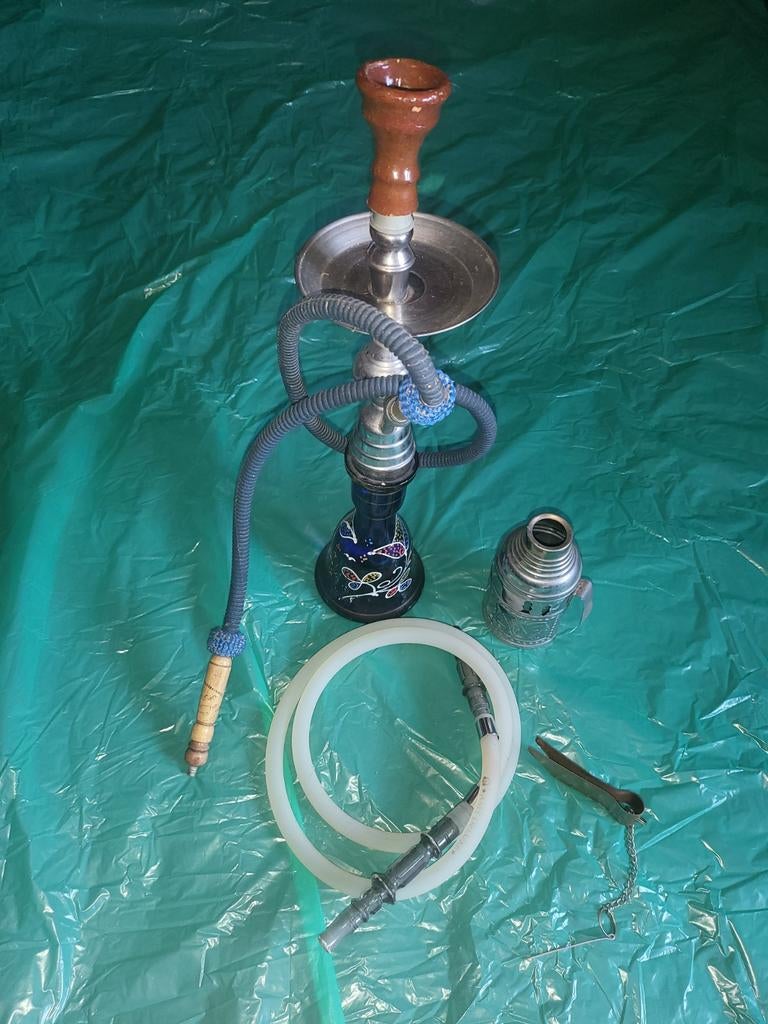 Waterpijp / Shisha met accessoires, Verzenden, Gebruikt