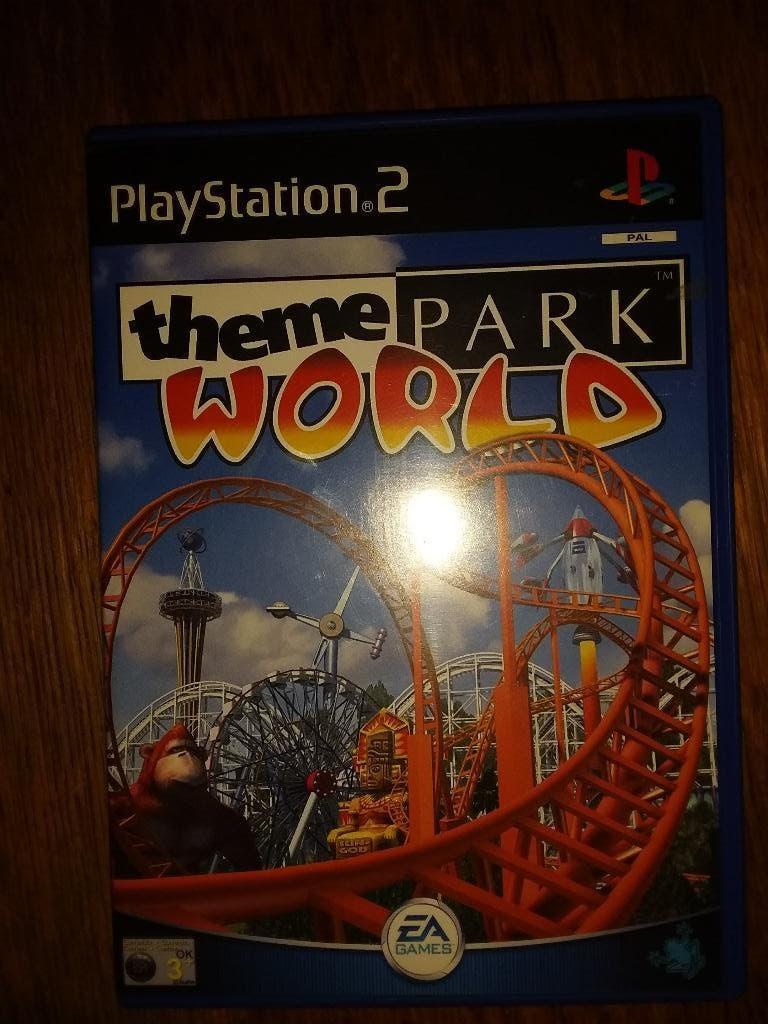 playstation 2 game theme park world, 1 speler, Ophalen of Verzenden, Gebruikt, Vanaf 3 jaar
