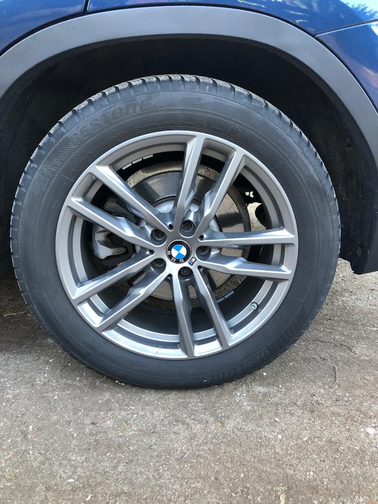 set 19 inch velgen BMW X3 en X4, Styling 698M (Dubbelspaak), Velg(en), Winterbanden, Personenwagen, Ophalen