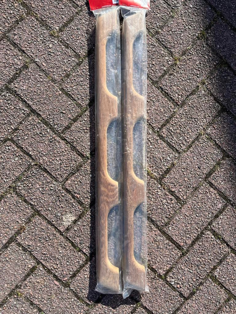 ROCA Ongelakt Teak Handgreep / Handrail - 840x30x60 mm, Ophalen of Verzenden, Zo goed als nieuw