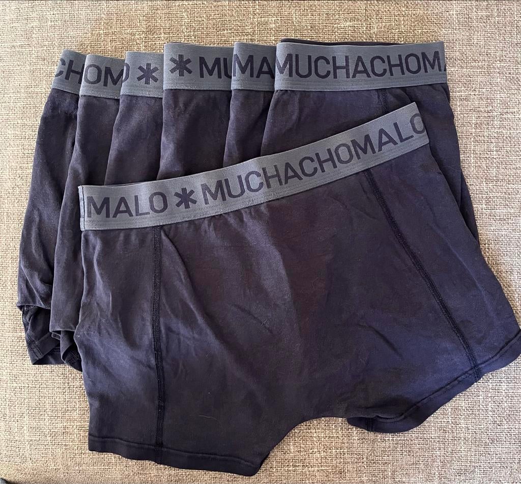 Muchachomalo boxershorts 7 stuks donkerblauw maat S, Ophalen of Verzenden, Blauw, Boxer