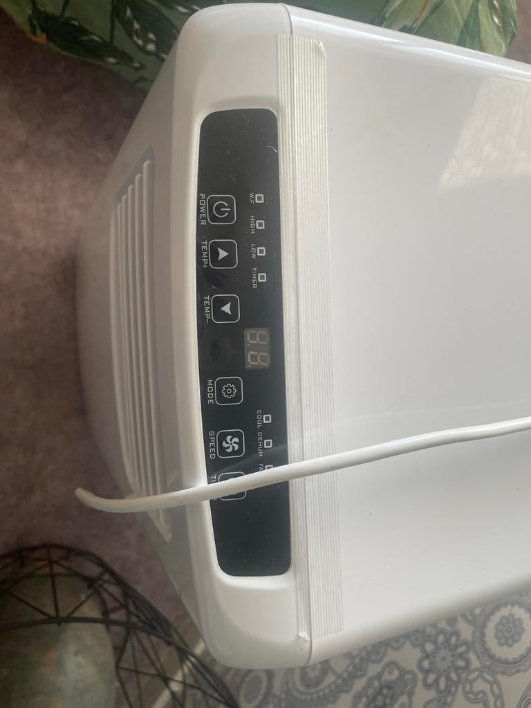 Eurom PAC 9 mobiele airco zgan, Gebruikt, 3 snelheden of meer, Ophalen of Verzenden, Koelen en Ontvochtigen