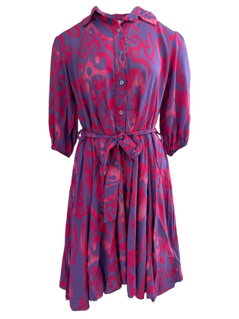 Azurro jurk NIEUW S/M, Nieuw, Ophalen of Verzenden, Roze, Onder de knie