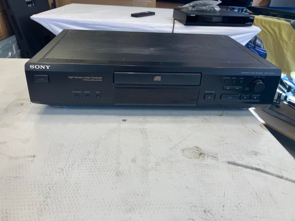 Sony CDP-XE220 Compact Disc Speler - Goede Staat, Ophalen of Verzenden, Gebruikt, Sony